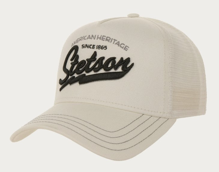 Stetson Trucker Cap 7751171 Cream White