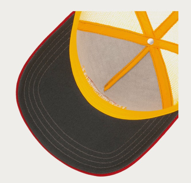 Stetson Trucker Cap 7761159 Red/Black/Yellow