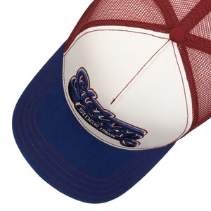 Stetson Trucker Cap in Blue & Wine 7761162