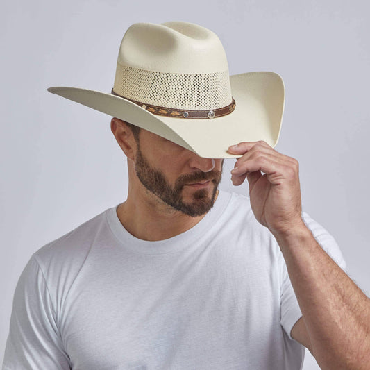 American Hat Makers - Austin Round - Straw Cowboy Hat