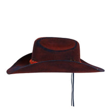 Load image into Gallery viewer, American Hat Makers Wool Felt Distressed Cowgirl Hat - Style Skylar: Multicolored
