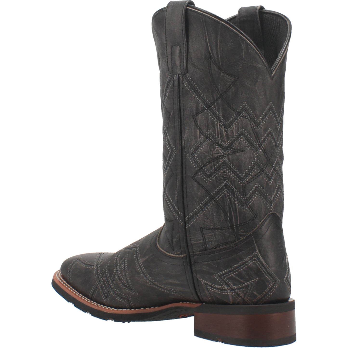 Laredo Mens Axel Black 7927 Western Cowboy Boots