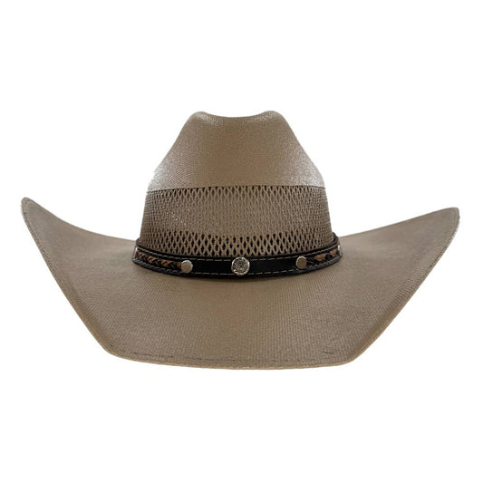 American Hat Makers Austin Western Straw Cowboy Hat in Sand