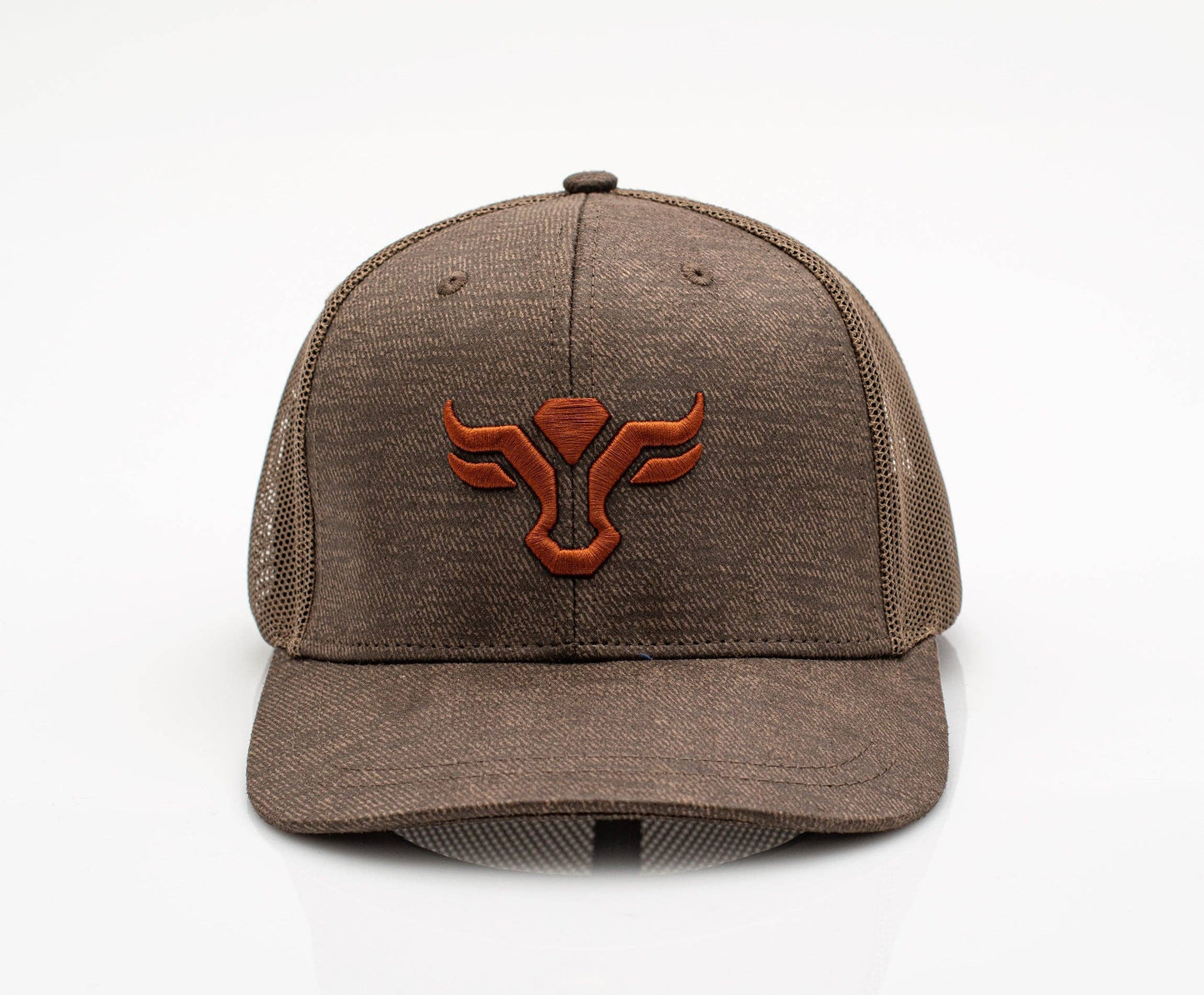 Rodeo Clothing Men’s Cotton Twill Mesh Western Cap –TH101-1101-BROWN