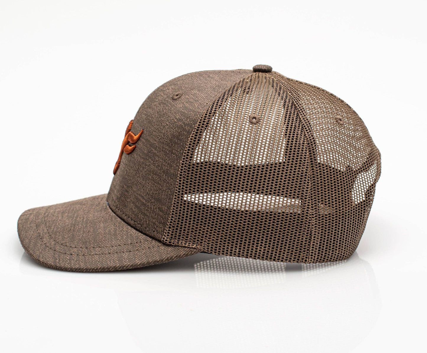 Rodeo Clothing Men’s Cotton Twill Mesh Western Cap –TH101-1101-BROWN