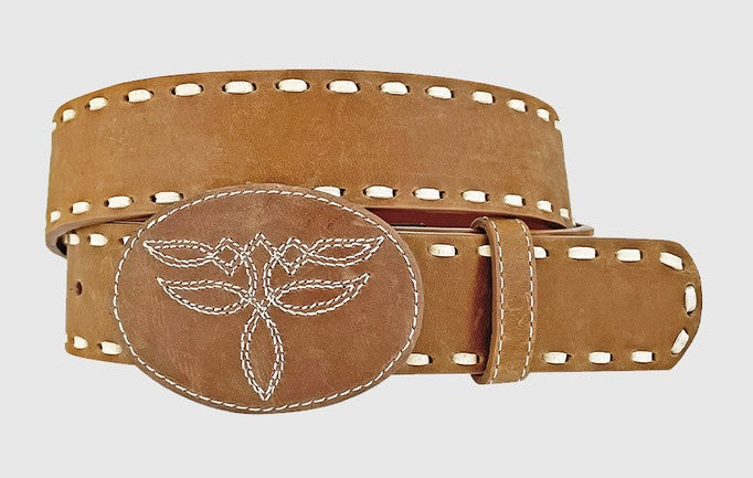 Roper 8869790 Harper Western Belt in Tan