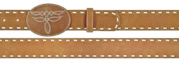 Roper 8869790 Harper Western Belt in Tan