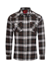 Load image into Gallery viewer, Men&#39;s Western Long Sleeve Flannel Shirts With Snap Buttons FLS300-305
