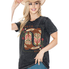 Load image into Gallery viewer, RODEO QUEEN  -  Mineral Wash: CHARCOAL GREY MB1854
