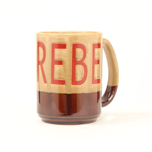 M&F 16OZ Ceramic Rebel Mug 94851