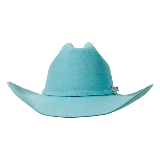 American Hat Makers Beau 710087 Cattleman Cowboy Hat in Turquoise