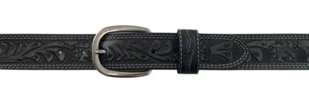 Cowgirls Rock 9653300 Carrie Western Belt in Black