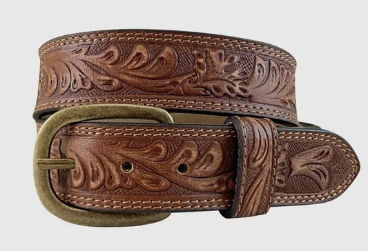 Cowgirls Rock 9653300 Carrie Western Belt in Tan