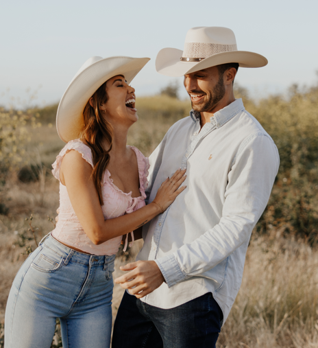 American Hat Makers - Austin Round - Straw Cowboy Hat