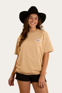 Ringers Western Up North Unisex T-Shirt 9811102 in Beige
