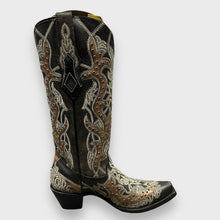 Load image into Gallery viewer, Corral C4040 Ladies Copper Embroidery &amp; Crystals Cowboy boots
