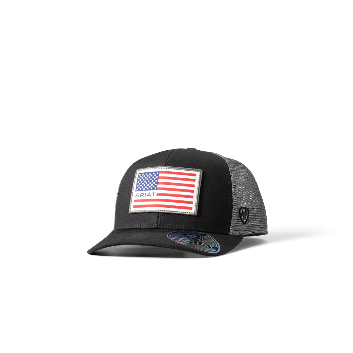 Ariat A300081101 Cap American Flag Patch Black