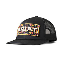 Load image into Gallery viewer, Ariat Cap Cap Southwestern Print Patch Black A300085201
