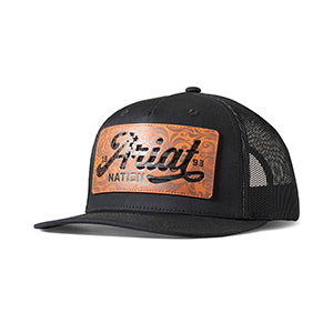 Ariat Cap Faux Leather Patch Black A300086201