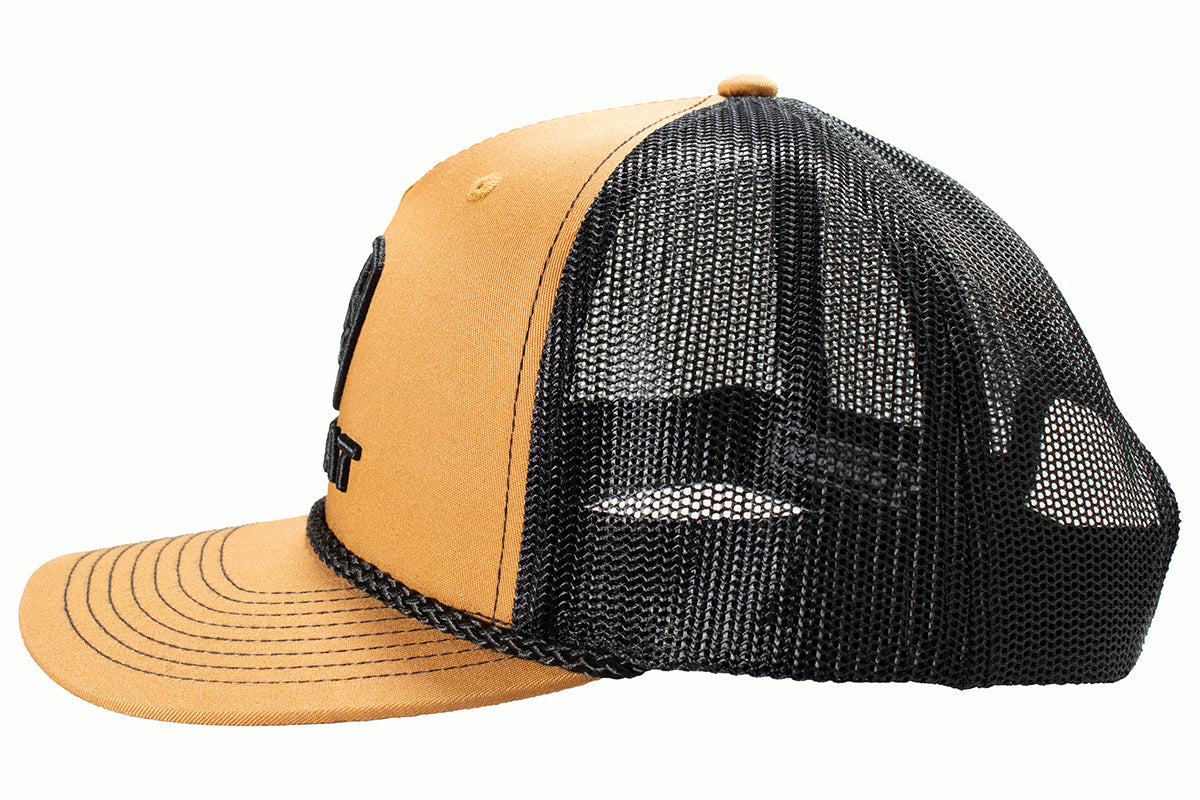 Ariat A300090008 Cap R112 SnapBack 3D Embroidered Logo Tan