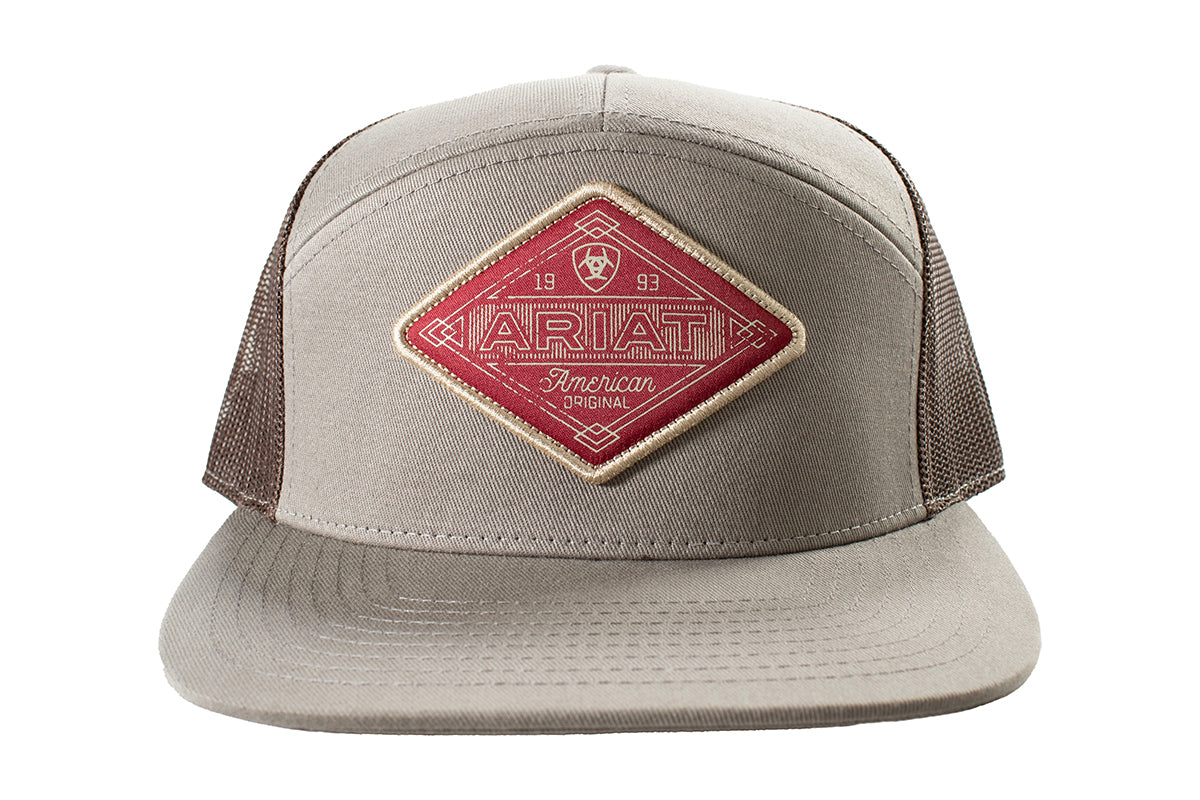 Ariat Cap R112 SnapBack Diamond Patch Grey A300090206