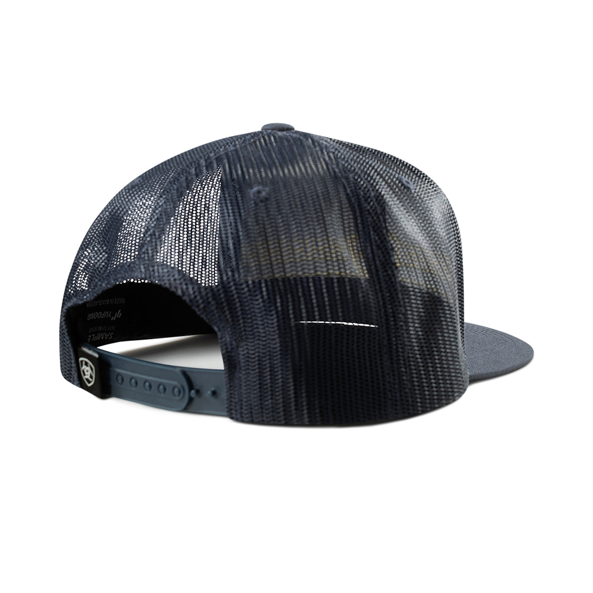 Ariat Cap Shield and Boot Stitch Ribbon Navy A300092103