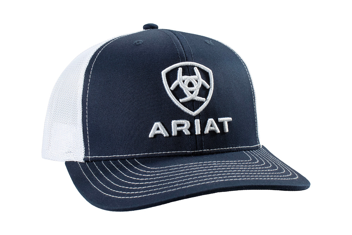 Ariat A300094303 Cap Snap Back 3D Embroidered Navy