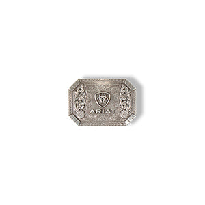 M&F Ariat Rectangle Buckle with Floral Design A37018