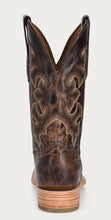 Load image into Gallery viewer, A4264 Men’s Brown Moka Embroidery Wide Square Rodeo Collection Cowboy Boots
