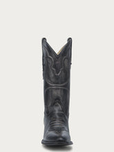 Load image into Gallery viewer, Corral A4691 - Mens Embroidery Distressed Black J Toe Cowboy Boots
