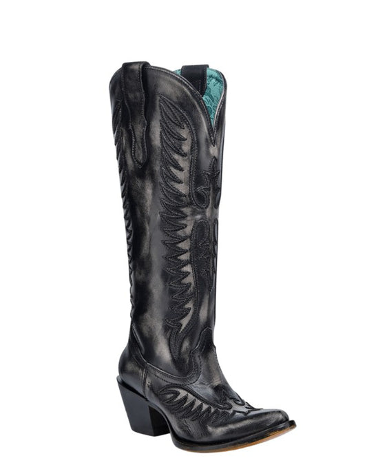 Corral A4792 Blacked Bone Cowboy Boots