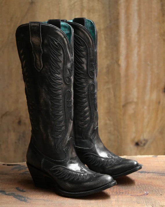 Corral A4792 Blacked Bone Cowboy Boots