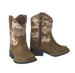 Ariat LIL'STOMPERS Patriot Medium Brown A441000644