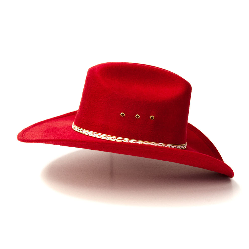 Western Express BFF26 Red Cattleman Cowboy Hat