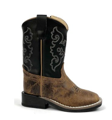 Jama Old West Toddler Square Toe Cowboy Boots BSI1986