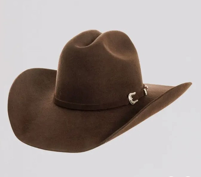 American Hat Makers 710087 Beau Cattleman Cowboy Hat in Chocolate