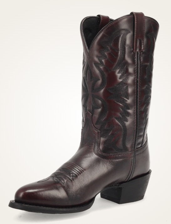 Laredo Birchwood 68458 in  Black Cherry Mens Cowboy Boots