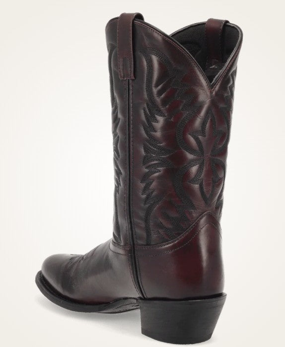Laredo Birchwood 68458 in  Black Cherry Mens Cowboy Boots