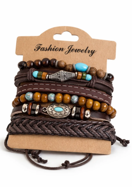 Mntain Outlaw Western Heritage Bracelet Set