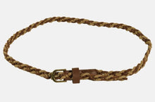 Load image into Gallery viewer, American Hat Makers Braidy | Braided Leather Hat Band with Brass Buckle

