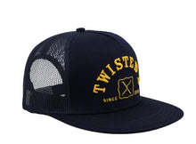 Load image into Gallery viewer, Twisted X Cap CAP0013 in Navy &amp; Yellow
