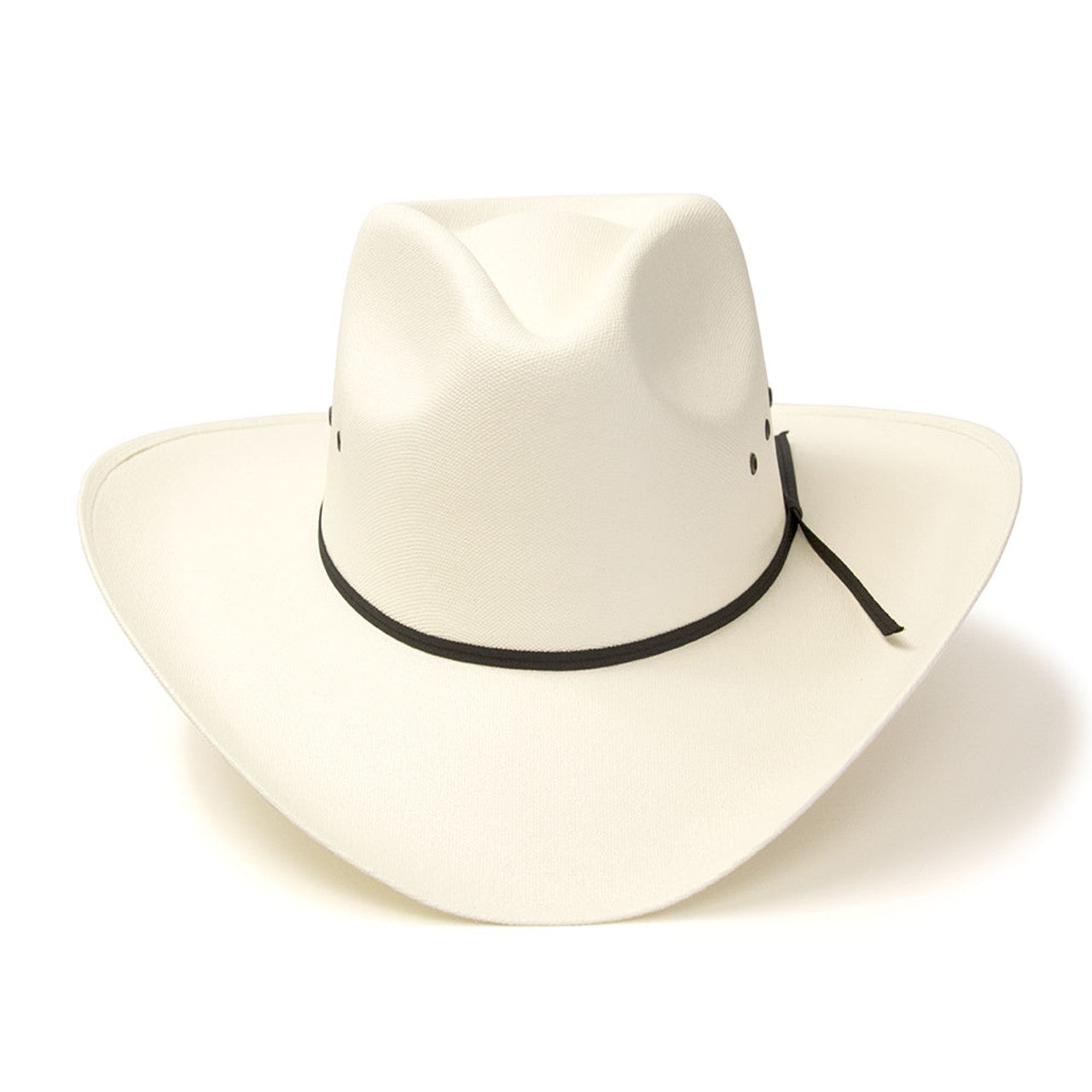 Western Express CA-3E KIDS Pinch Front White Straw Hat