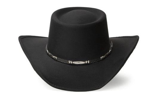 Western Express CL-84 Suede Like Gambler Hat