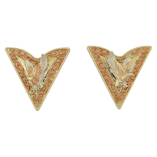 WE CT-1055 Tricolour with Eagles Collar Tips