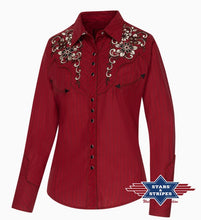 Load image into Gallery viewer, Catherine Ladies Western Blouse
