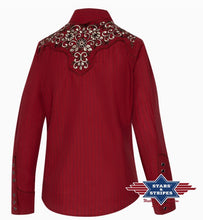 Load image into Gallery viewer, Catherine Ladies Western Blouse
