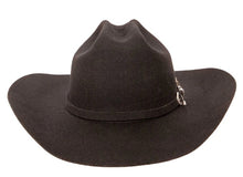 Load image into Gallery viewer, American Hat Makers Cattleman Felt Cowboy Hat in Black
