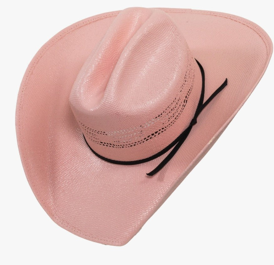 Chelsea Pink Cattleman Cowboy Hat