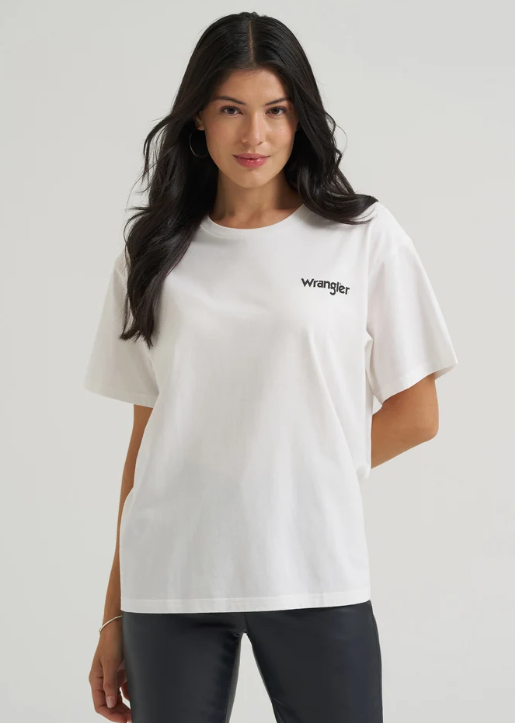 Wrangler 112390337 Lainey Wilson X White Click Your BootsTee