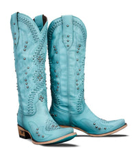 Load image into Gallery viewer, Lane Boots LB0469B-050  Cossette Boot in Turquoise Blaze
